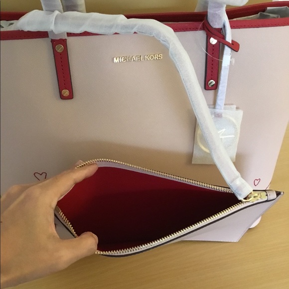 🌿Michael Kors Jet Set Travel Large Drawstring NWT - Picture 7 of 8